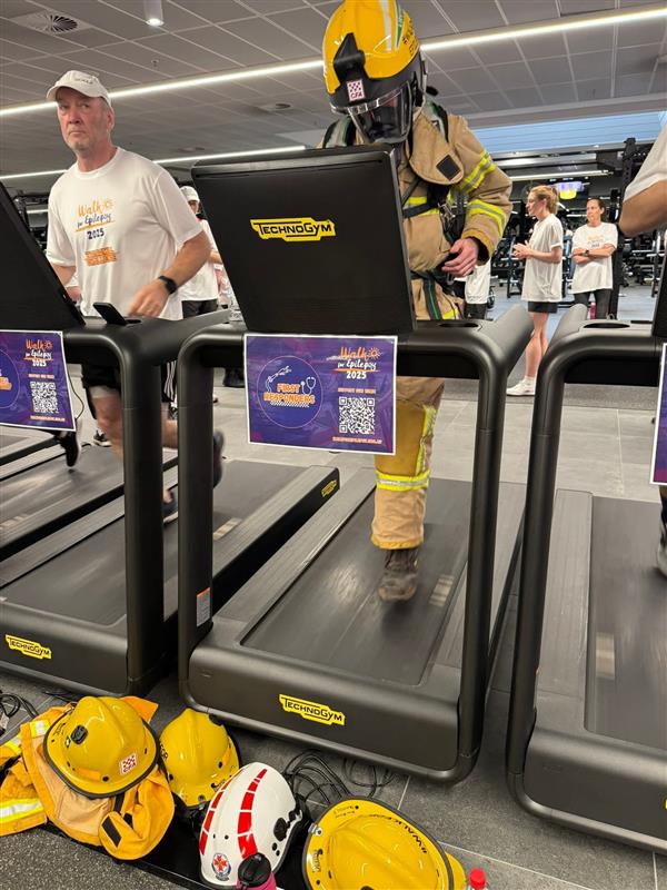 Running in BA on the treadmill